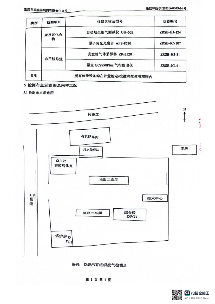 2024年一季度废气、废水监测报告(图5)