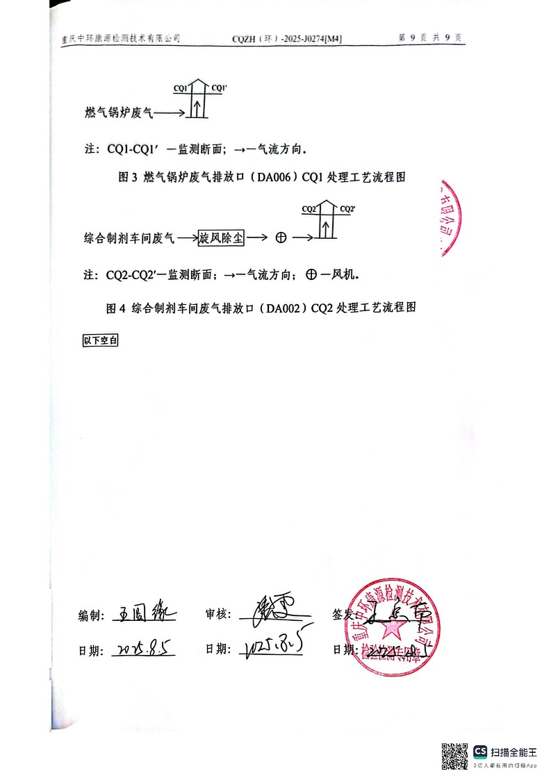2025年7月废水，锅炉及综合制剂检测报告(图11)